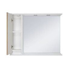 Адриана - 90 Зеркало-шкаф с полочкой левое
