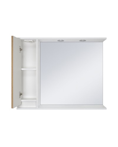 Адриана - 90 Зеркало-шкаф с полочкой левое