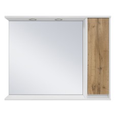 Адриана - 90 Зеркало-шкаф с полочкой правое