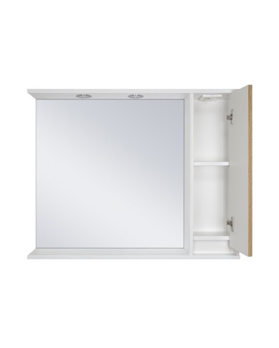 Адриана - 90 Зеркало-шкаф с полочкой правое