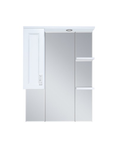 Дива - 75 Зеркало-шкаф со светом левое