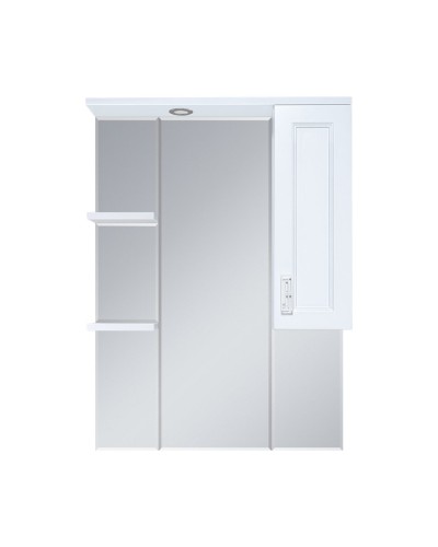 Дива - 85 Зеркало-шкаф со светом правое