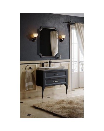 Зеркало Aqwella 5 Stars La Donna 72 LAD0207BLK Черный