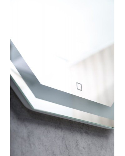 Зеркало BelBagno SPC-OTT 100 с сенсорным выключателем с подсветкой