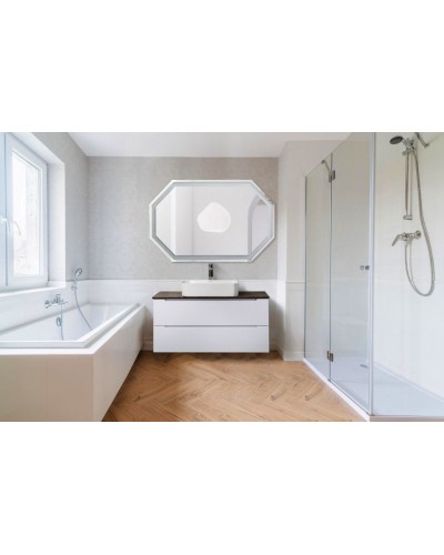 Зеркало BelBagno SPC-OTT 120 с сенсорным выключателем с подсветкой