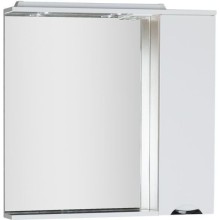 Зеркало со шкафом Aquanet Гретта 90 173987 с подсветкой R Дуб светлый