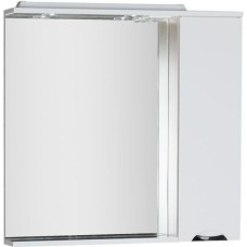 Зеркало со шкафом Aquanet Гретта 90 173987 с подсветкой R Дуб светлый