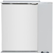 Зеркало со шкафом Aquanet Гретта 90 173987 с подсветкой R Дуб светлый