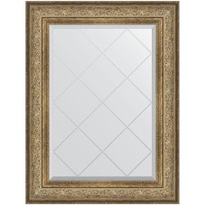 Зеркало Evoform Exclusive-G 93х70 BY 4124 с гравировкой в багетной раме - Виньетка античная бронза 109 мм