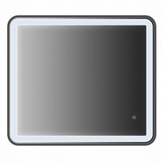 Зеркало Iddis Cloud 80 с подсветкой Черный матовый