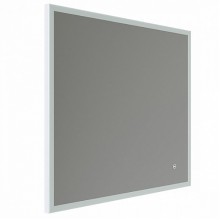 Зеркало Iddis Brick 80 с подсветкой Белый матовый