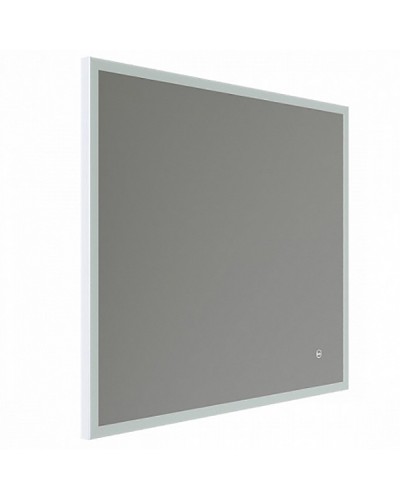 Зеркало Iddis Brick 80 с подсветкой Белый матовый