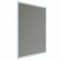 Зеркало Iddis Brick 60 с подсветкой Белый матовый