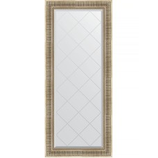 Зеркало Evoform Exclusive-G 157х67 BY 4153 с гравировкой в багетной раме - Серебряный акведук 93 мм