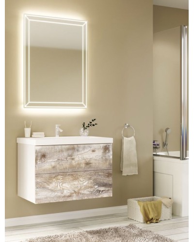 Зеркало Marka One Mix Classic 2 70 С подсветкой