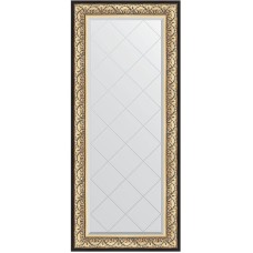 Зеркало Evoform Exclusive-G 160х70 BY 4165 с гравировкой в багетной раме - Барокко золото 106 мм