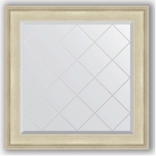 Зеркало Evoform Exclusive-G 88х88 Травленое серебро