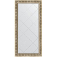 Зеркало Evoform Exclusive-G 160х77 BY 4282 с гравировкой в багетной раме - Серебряный акведук 93 мм