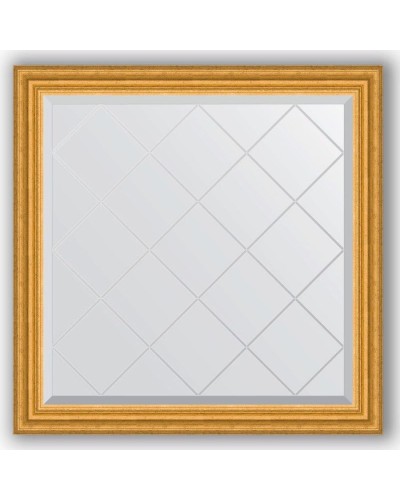Зеркало Evoform Exclusive-G 82х82 Состаренное золото