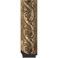 Зеркало Evoform Exclusive-G 158х76 BY 4270 с гравировкой в багетной раме - Фреска 84 мм