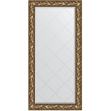 Зеркало Evoform Exclusive-G 161х79 BY 4285 с гравировкой в багетной раме - Византия золото 99 мм