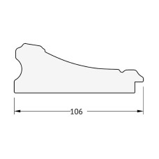 Зеркало Evoform Exclusive-G 162х80 BY 4294 с гравировкой в багетной раме - Барокко золото 106 мм