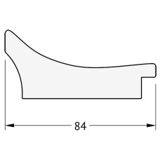 Зеркало Evoform Exclusive-G 121х96 BY 4356 с гравировкой в багетной раме - Фреска 84 мм