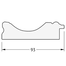 Зеркало Evoform Exclusive-G 122х97 BY 4368 с гравировкой в багетной раме - Серебряный акведук 93 мм