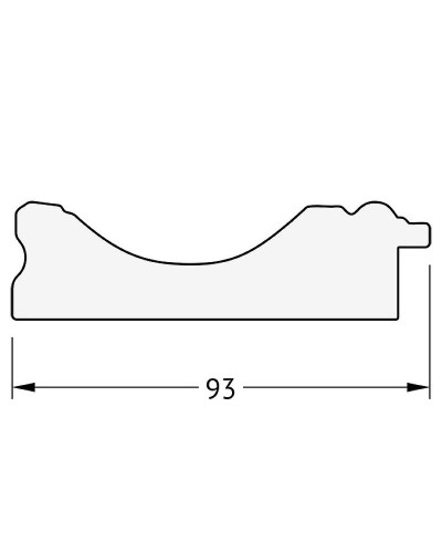 Зеркало Evoform Exclusive-G 122х97 BY 4368 с гравировкой в багетной раме - Серебряный акведук 93 мм