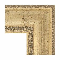 Зеркало Evoform Exclusive-G 127х102 BY 4385 с гравировкой в багетной раме - Состаренное серебро с орнаментом 120 мм