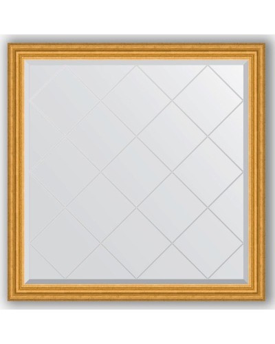 Зеркало Evoform Exclusive-G 102х102 Состаренное золото