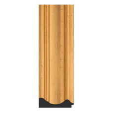 Зеркало Evoform Exclusive-G 174х99 BY 4417 с гравировкой в багетной раме - Травленое золото 99 мм