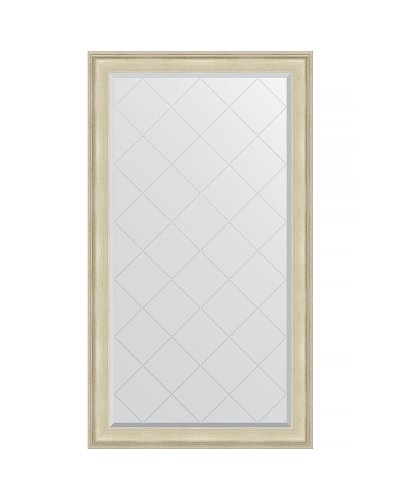 Зеркало Evoform Exclusive-G 173х98 BY 4413 с гравировкой в багетной раме - Травленое серебро 95 мм