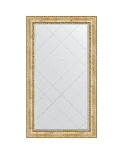 Зеркало Evoform Exclusive-G 177х102 BY 4428 с гравировкой в багетной раме - Состаренное серебро с орнаментом 120 мм