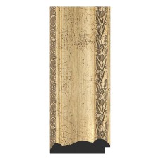 Зеркало Evoform Exclusive-G 112х112 BY 4471 с гравировкой в багетной раме - Состаренное серебро с орнаментом 120 мм