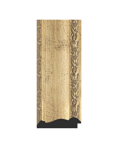 Зеркало Evoform Exclusive-G 192х137 BY 4514 с гравировкой в багетной раме - Состаренное серебро с орнаментом 120 мм