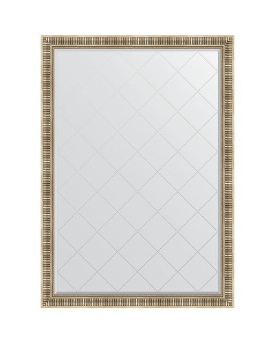 Зеркало Evoform Exclusive-G 187х132 BY 4497 с гравировкой в багетной раме - Серебряный акведук 93 мм