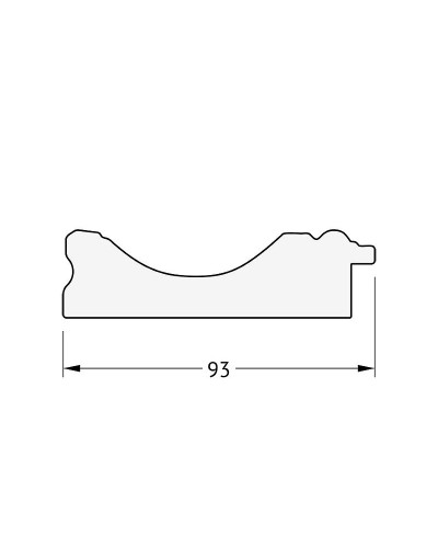 Зеркало Evoform Exclusive-G 187х132 BY 4497 с гравировкой в багетной раме - Серебряный акведук 93 мм