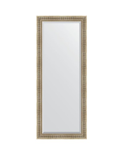 Зеркало Evoform Exclusive Floor 202х82 BY 6121 с фацетом в багетной раме - Серебряный акведук 93 мм