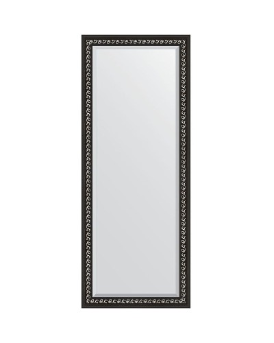 Зеркало Evoform Exclusive Floor 199х80 BY 6108 с фацетом в багетной раме - Черный ардеко 81 мм