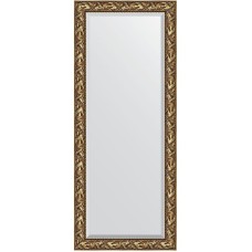Зеркало Evoform Exclusive Floor 203х84 BY 6124 с фацетом в багетной раме - Византия золото 99 мм