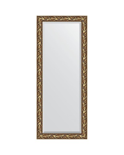Зеркало Evoform Exclusive Floor 203х84 BY 6124 с фацетом в багетной раме - Византия золото 99 мм