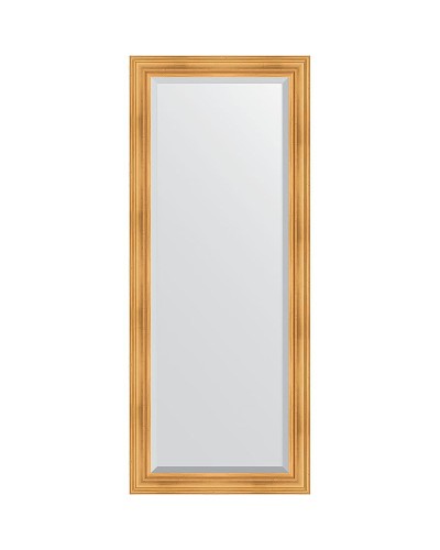 Зеркало Evoform Exclusive Floor 204х84 BY 6127 с фацетом в багетной раме - Травленое золото 99 мм