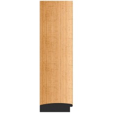 Зеркало Evoform Exclusive Floor 201х81 BY 6116 с фацетом в багетной раме - Травленое золото 87 мм