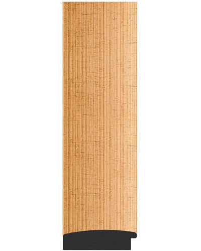 Зеркало Evoform Exclusive Floor 201х81 BY 6116 с фацетом в багетной раме - Травленое золото 87 мм