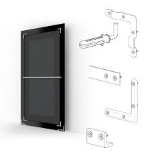 Зеркало Evoform Exclusive Floor 203х83 Травленое серебро