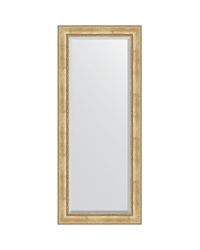 Зеркало Evoform Exclusive Floor 207х87 BY 6138 с фацетом в багетной раме - Состаренное серебро с орнаментом 120 мм