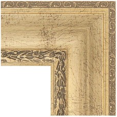 Зеркало Evoform Exclusive Floor 207х117 BY 6178 с фацетом в багетной раме - Состаренное серебро с орнаментом 120 мм