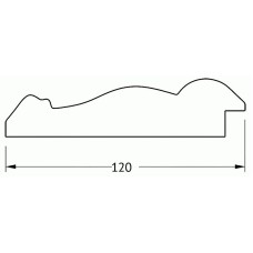 Зеркало Evoform Exclusive Floor 207х117 BY 6178 с фацетом в багетной раме - Состаренное серебро с орнаментом 120 мм