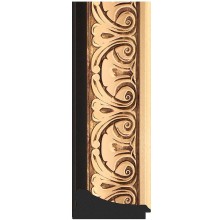 Зеркало Evoform Exclusive Floor 205х115 BY 6173 с фацетом в багетной раме - Барокко золото 106 мм